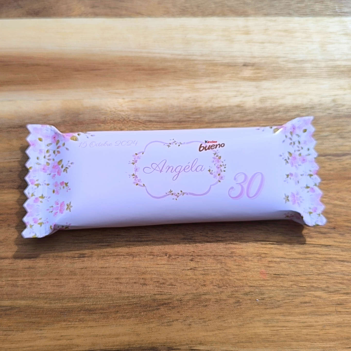 Kinder Bueno personnalisé