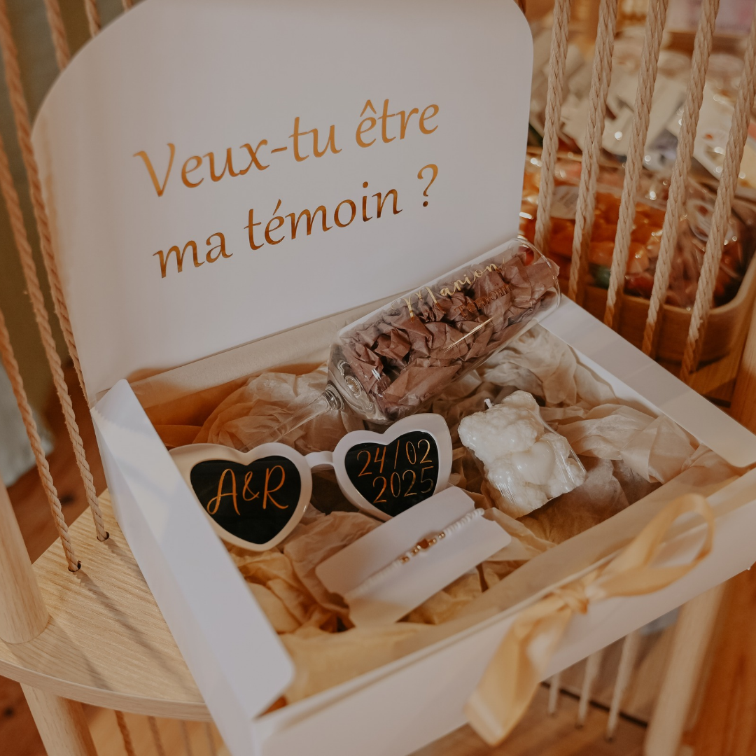 Box demande de témoin femme