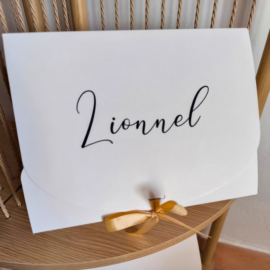 Box demande de témoin Homme